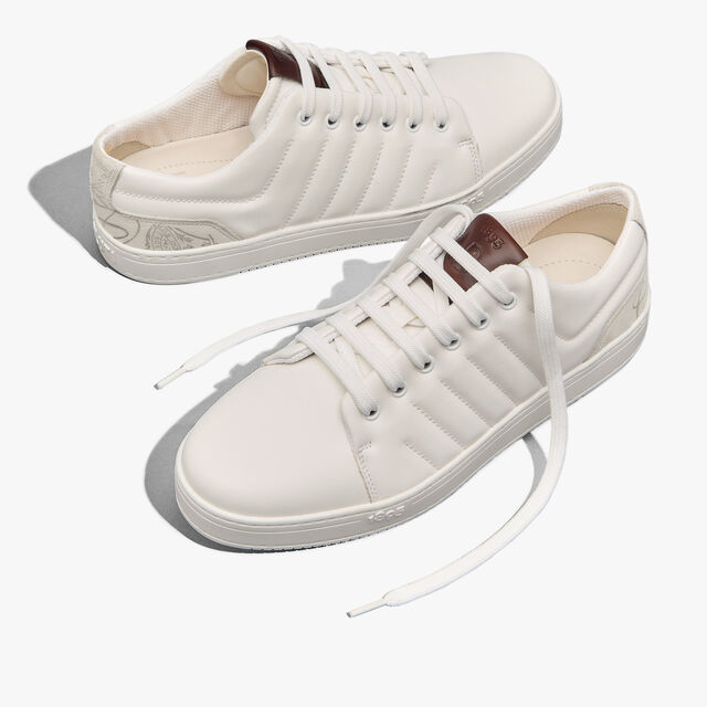 Sneaker Playtime En Textile Scritto, WHITE, hi-res 7