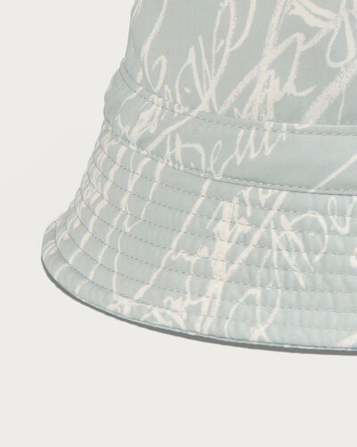 Scritto Pattern Bucket Hat, Celadon Scritto, hi-res