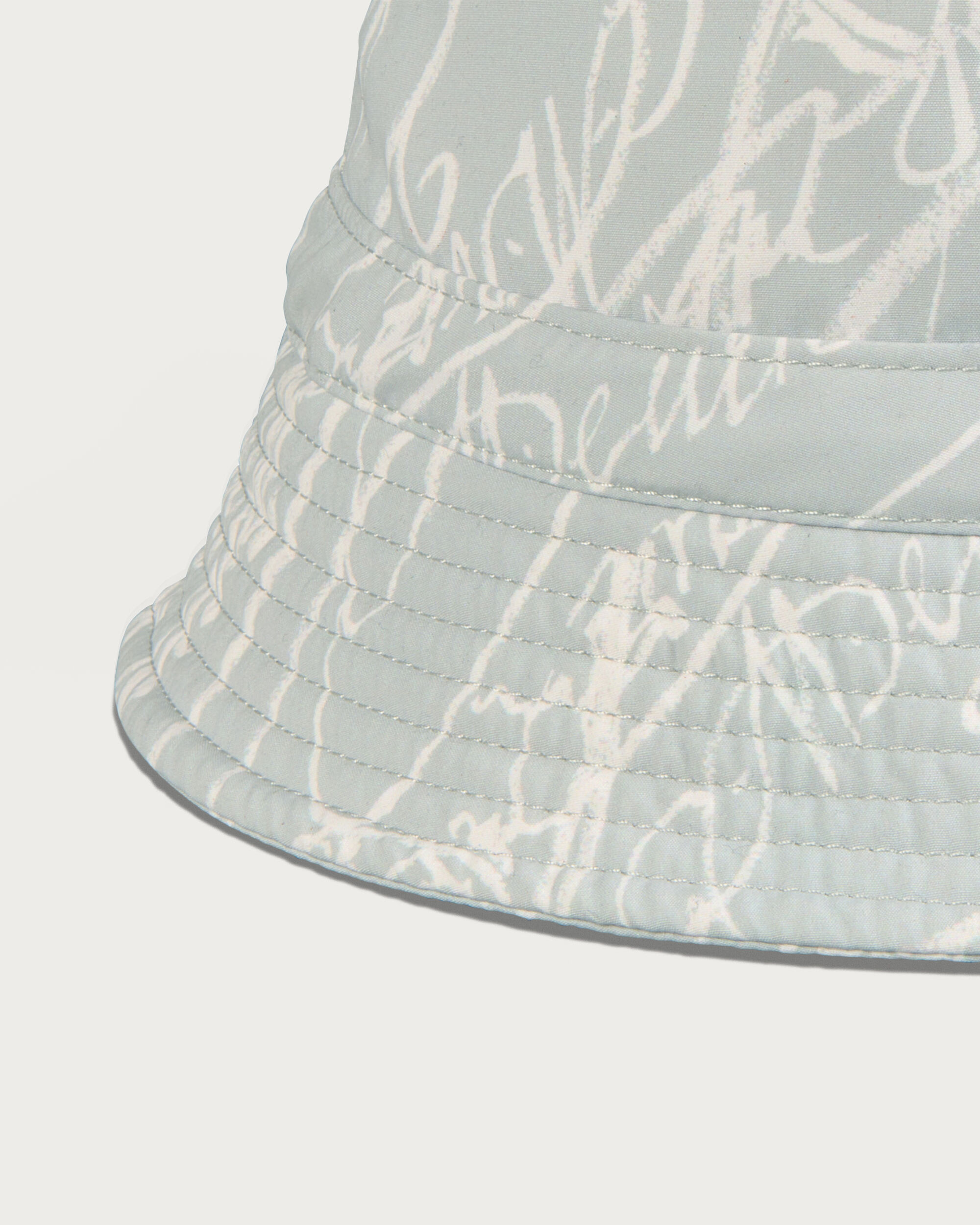 Scritto Pattern Bucket Hat, Celadon Scritto, hi-res