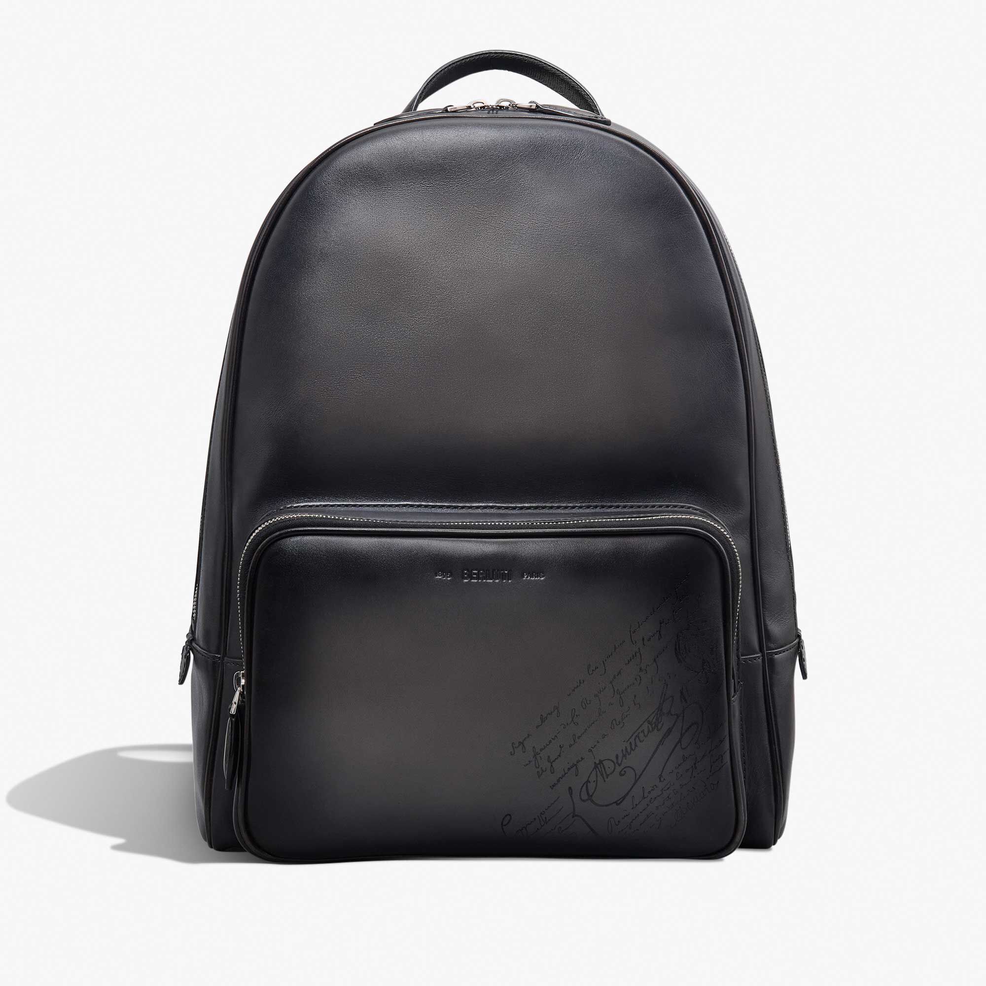 Time Off Scritto Leather Backpack Berluti HK