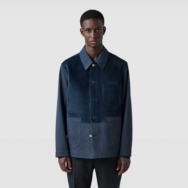 Two-Materials Charbonnier Jacket