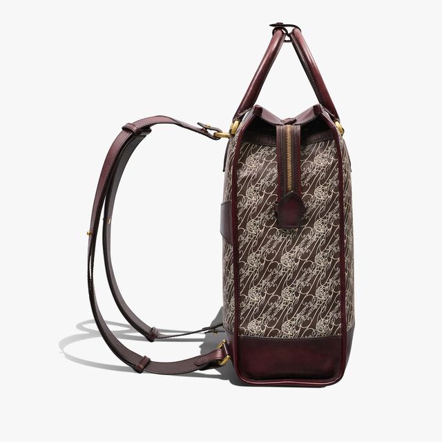 Cartable Toile Marbeuf双肩背包, DARK BROWN + MADURO, hi-res 4