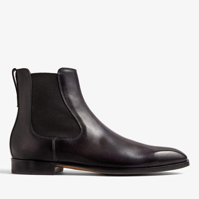 Caractère Capri Leather Boot, NERO GRIGIO, hi-res 1