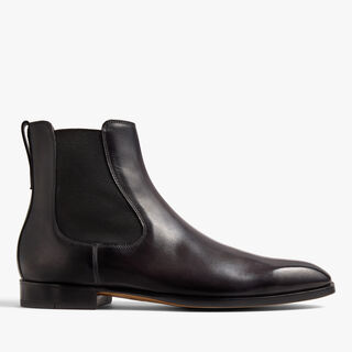 Caractère Capri Leather Boot, NERO GRIGIO, hi-res
