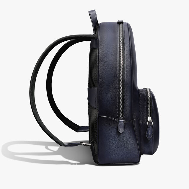 Time Off Scritto Leather Backpack, INDIGO DENIM, hi-res 4