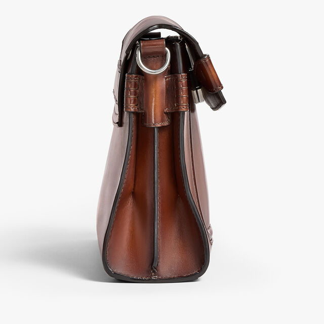 Andy Crossbody Leather Messenger, CACAO INTENSO, hi-res 4
