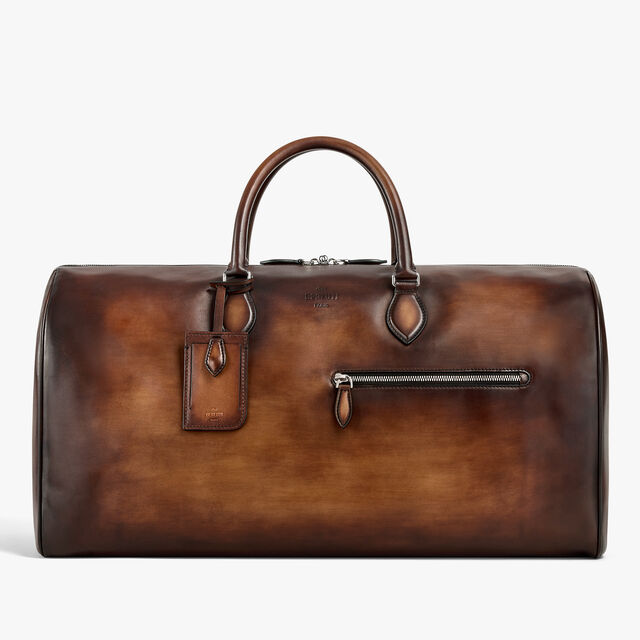 Jour Off GM Leather Travel Bag, CACAO INTENSO, hi-res 4