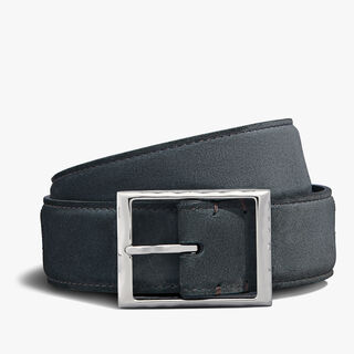 Classic Suede Leather 35 mm Belt, ASPHALT, hi-res