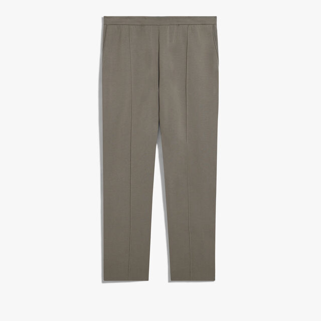 Double Face Scritto Knitted Pants