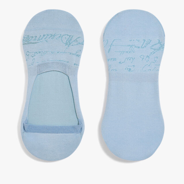 Shadow Cotton Ghost Socks, ZENITH BLUE, hi-res 1