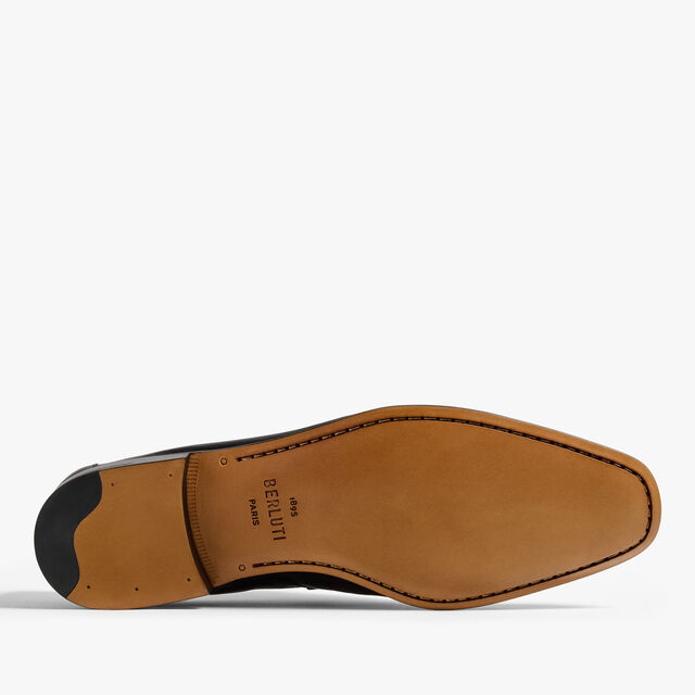 Lorenzo Kangaroo Leather Loafer, NERO, hi-res 6