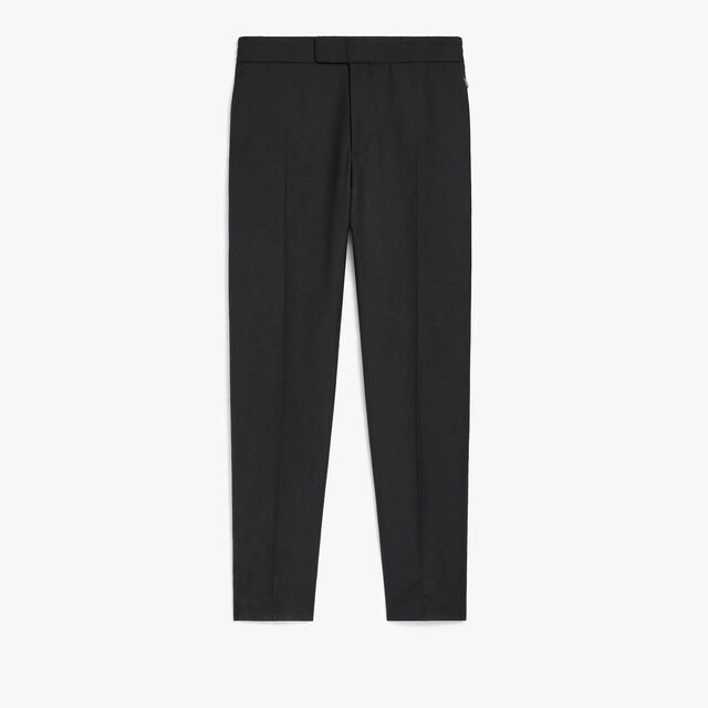 Alessio Wool Trousers, BLACK/ NIGHT BLUE, hi-res 1