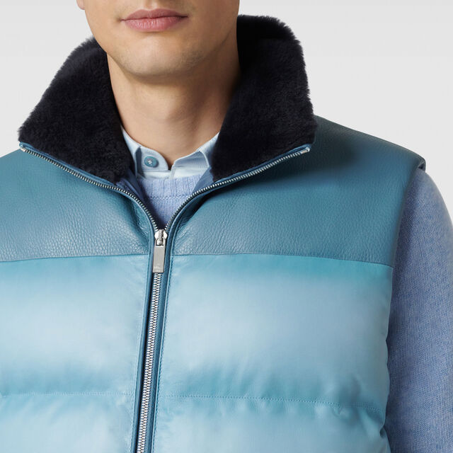 Down Gilet, SEASIDE GREY, hi-res 5