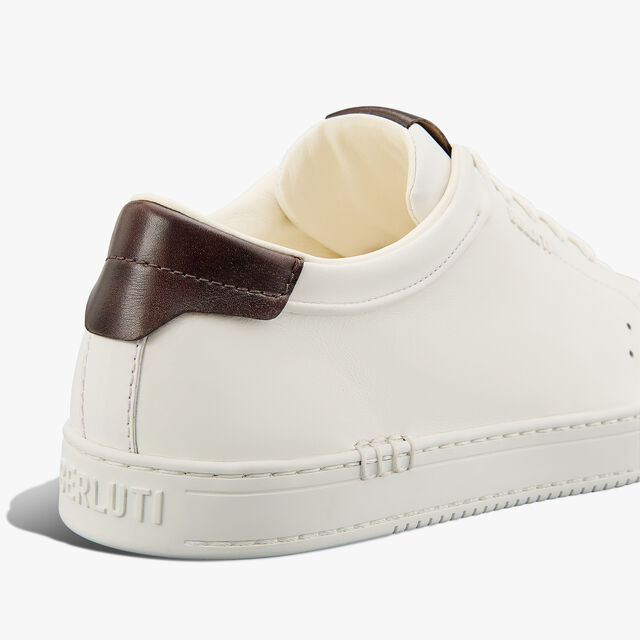 Playtime Calf Leather Sneaker, WHITE, hi-res 4