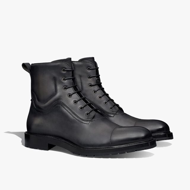 Profil Leather Boot, NERO GRIGIO, hi-res 2