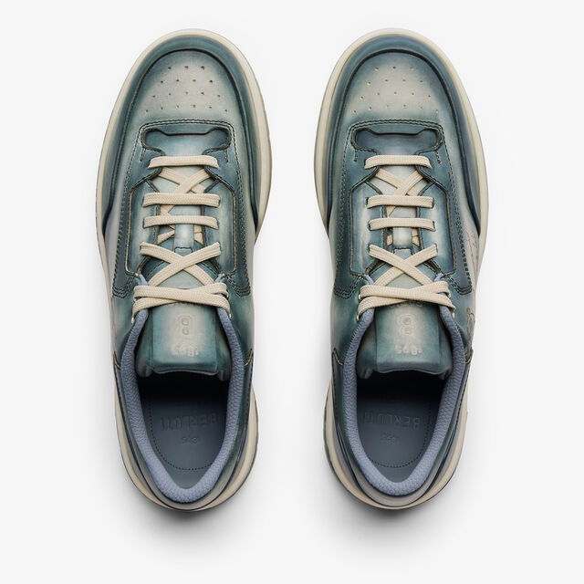 Playoff Scritto Venezia Calf Leather Sneaker, NEBULOSA, hi-res 3