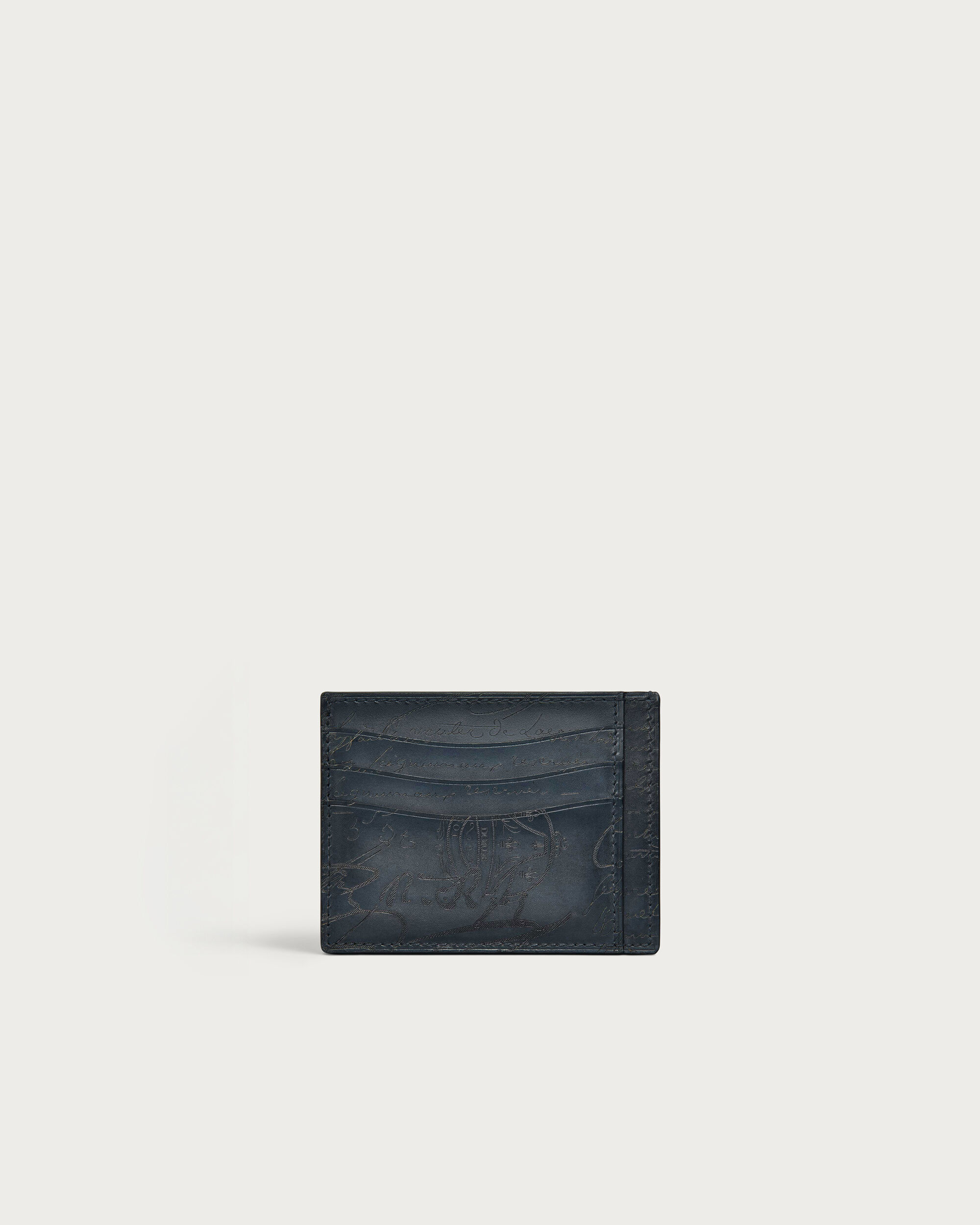 Bambou Tetris Card Holder, Blu Minerale, hi-res