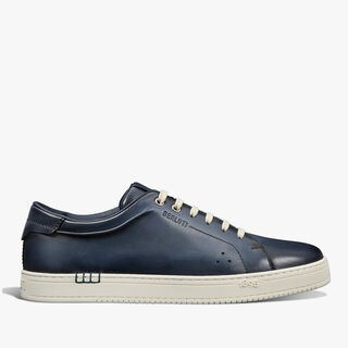 Playtime Venezia Calf Leather Sneaker, BLU MINERALE, hi-res