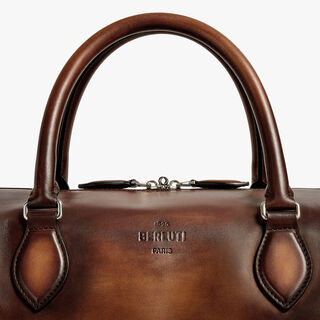 Jour Off GM Leather Travel Bag, CACAO INTENSO, hi-res