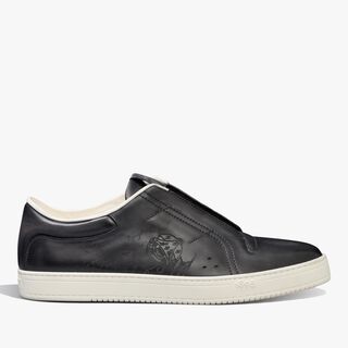 Playtime Scritto Leather Slip-On, NERO GRIGIO, hi-res