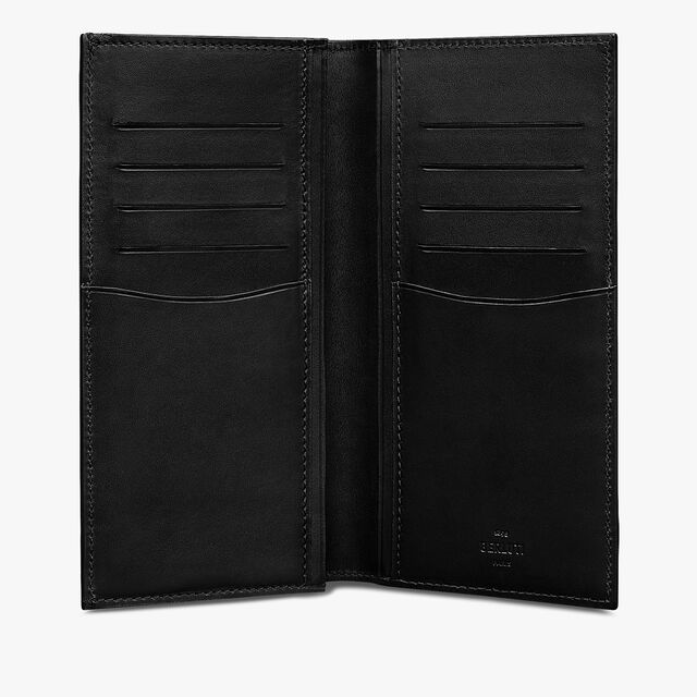 Espace Scritto Leather Long Wallet, CACAO INTENSO, hi-res 3
