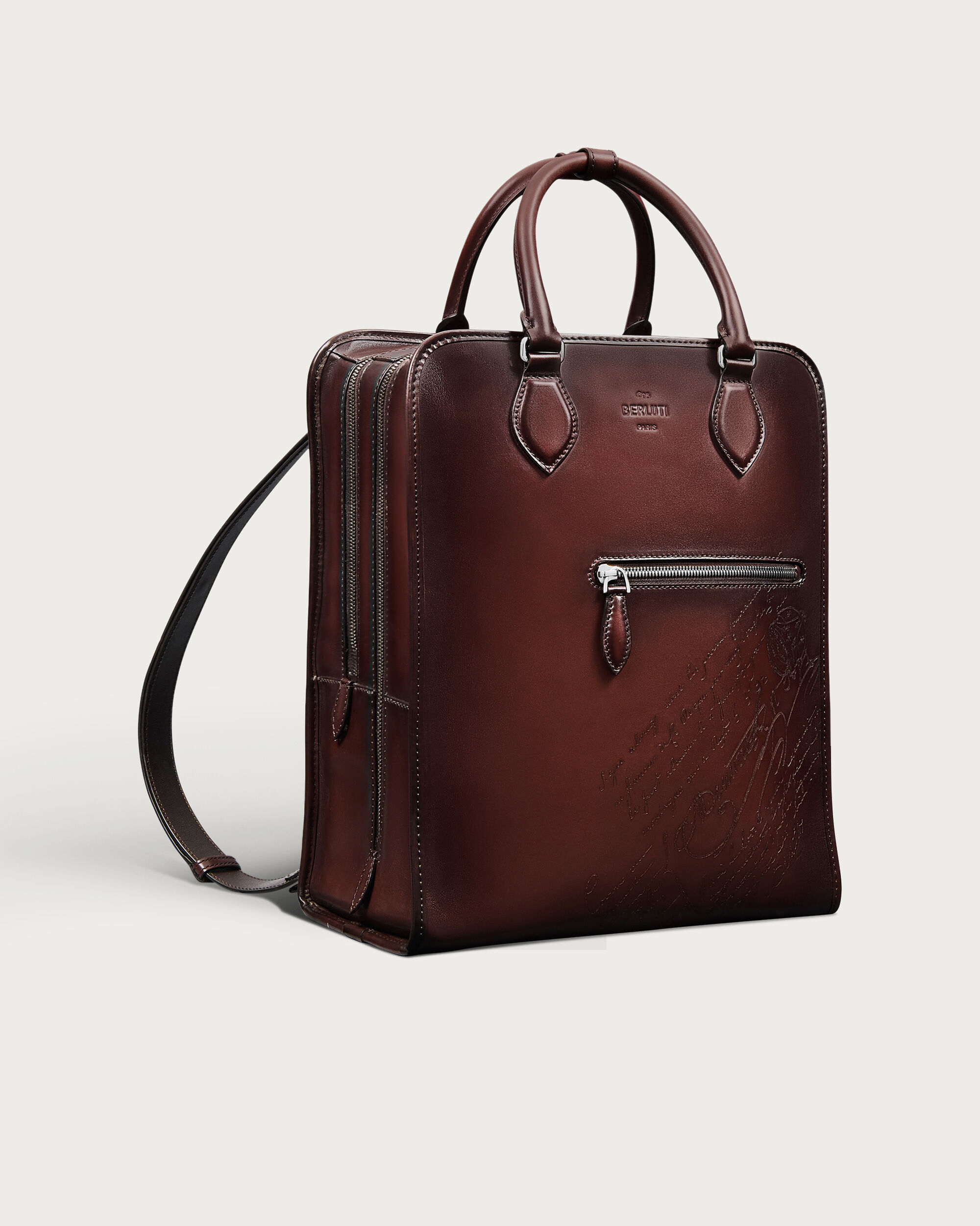 Premier Jour Backpack, Legno Bruciato, hi-res