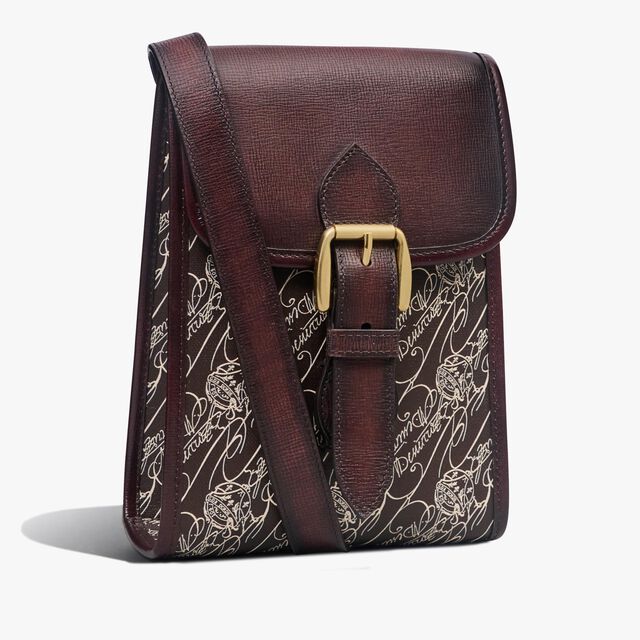 Bourse Toile Marbeuf邮差包, DARK BROWN + MADURO, hi-res 3