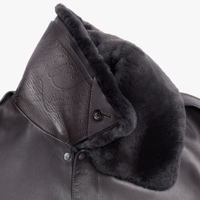 Patina Flight Jacket, WARM PURPLE GREY, hi-res 7