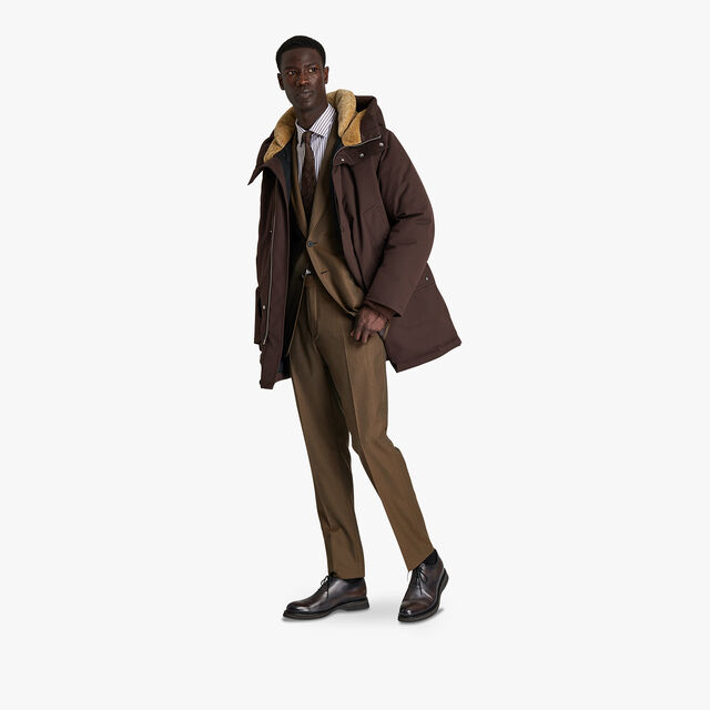 Wool Lined Formal Jacket, CAMO GREEN, hi-res 4