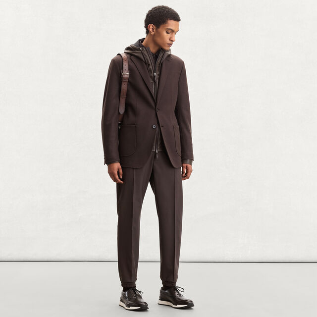 Fast Track Wool Jogpants, EARTH BROWN, hi-res 4