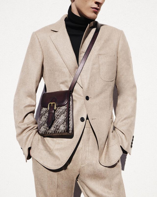 Bourse Toile Marbeuf邮差包, DARK BROWN + MADURO, hi-res 2