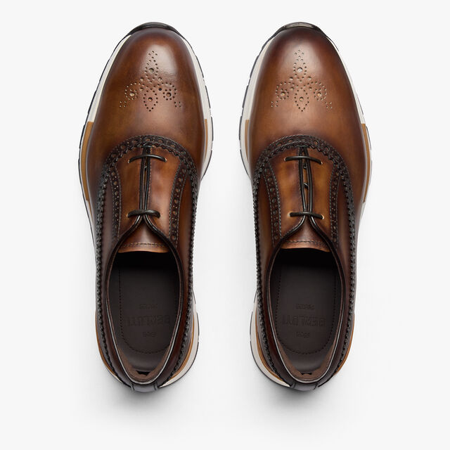Fast Track Leather Sneaker, CACAO INTENSO, hi-res 3
