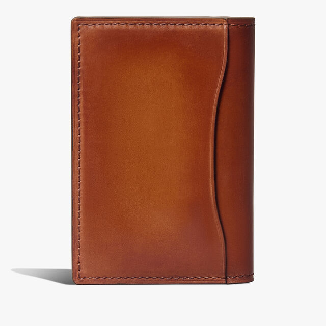 Jagua Leather Card Holder, ARANCIO VERMIGLIO, hi-res 2