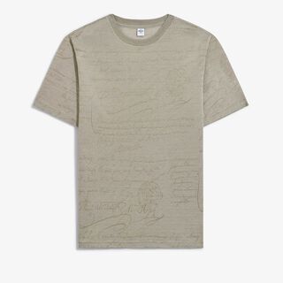 Scritto Pique T-shirt, LIGHT PEBBLES GREY, hi-res