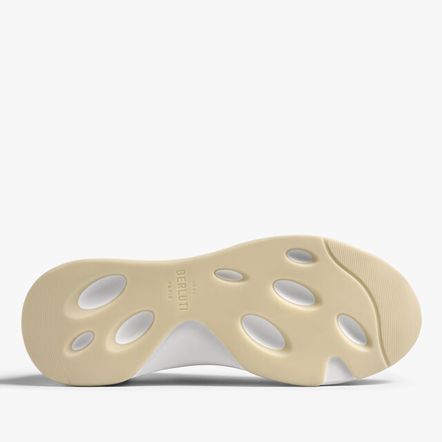 Shadow Cashemere And Lagoon Calf Sneaker , GREEN, hi-res 6