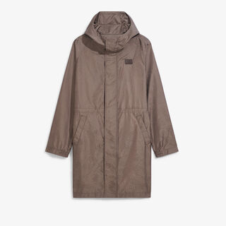 Nylon Scritto Packable Parka