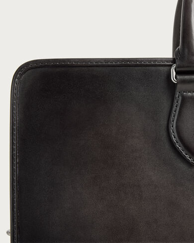 2 Jours Briefcase, Nero Grigio, hi-res