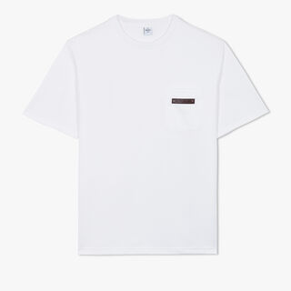 Leather Tag T-Shirt, BLANC OPTIQUE, hi-res