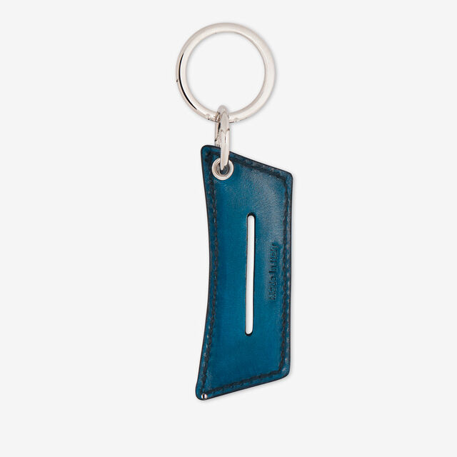 Andy Strap Scritto Leather Key Ring, AVEIRO, hi-res 2