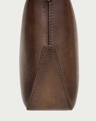 Toujours Soft Zipped Pouch, Soft Brown, hi-res