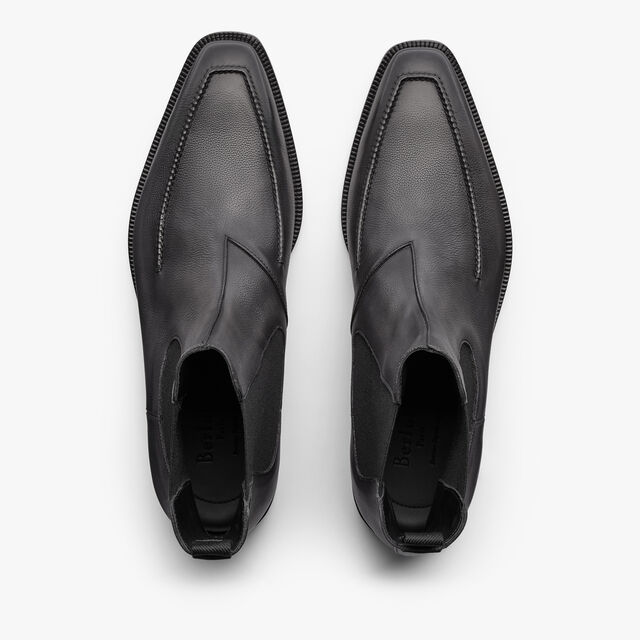 Demesure Neo Flex Venezia Softy Calf Leather Chelsea Boot, NERO GRIGIO, hi-res 3