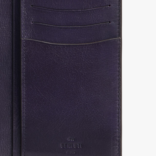 Espace Andy Long Wallet In Leather, CACAO INTENSO, hi-res 4