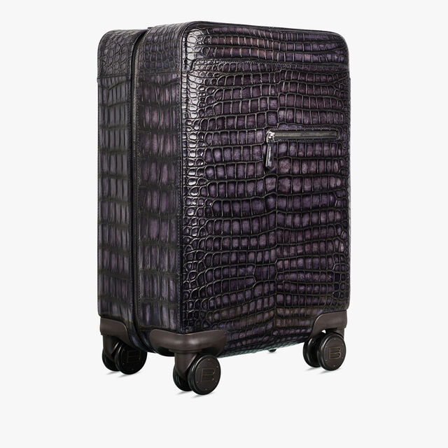 Formula 1004 Alligator Leather Rolling Suitcase
