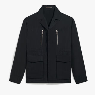 Padded Travel Jacket, NOIR, hi-res