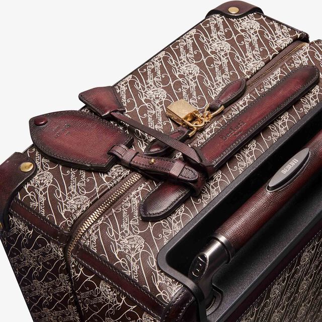 Formula 1005 Toile Marbeuf拉杆箱, DARK BROWN + MADURO, hi-res 6