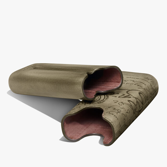 Cigar Case 2 Scritto Leather, SANDSTORM, hi-res 4