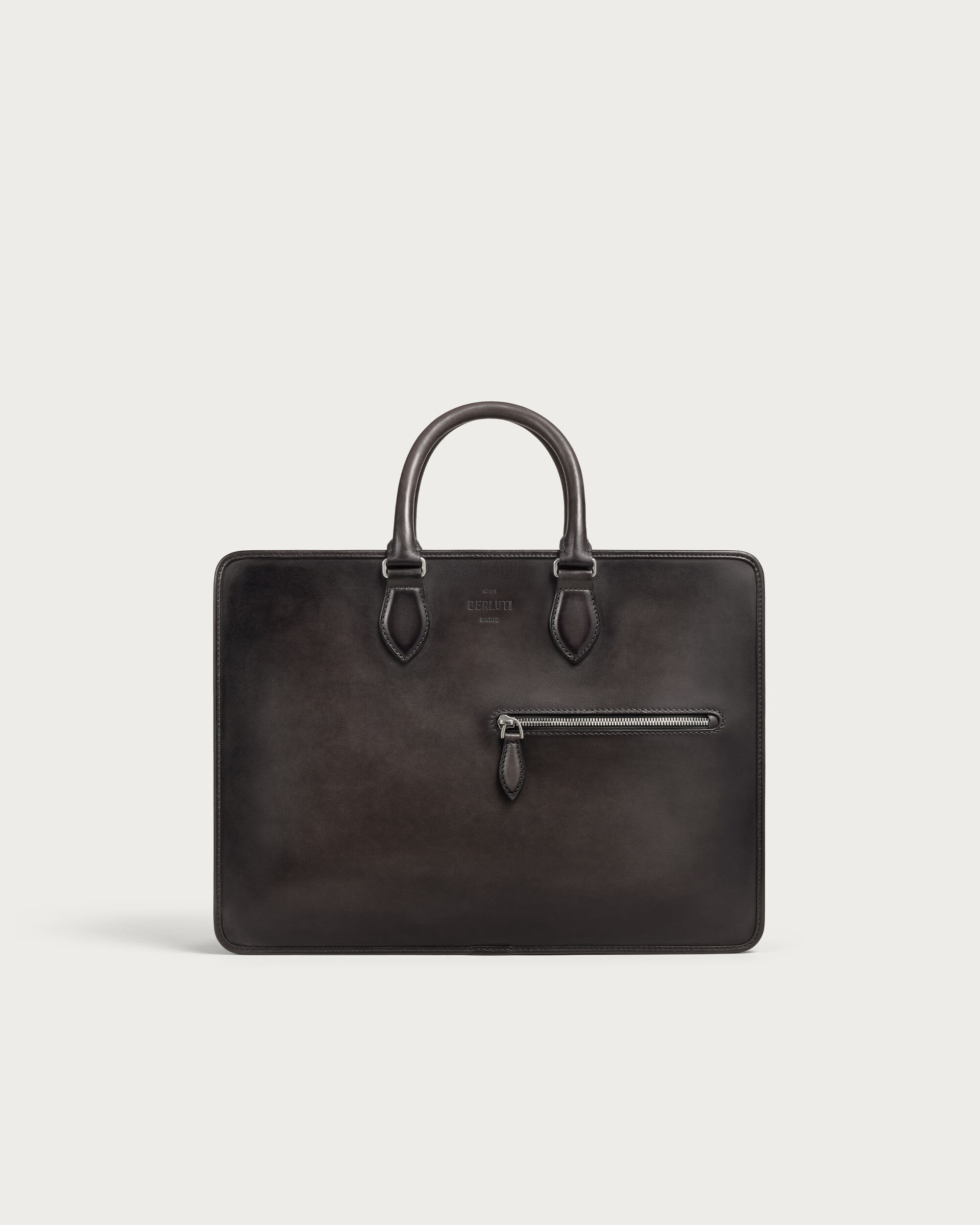 2 Jours Briefcase, Nero Grigio, hi-res