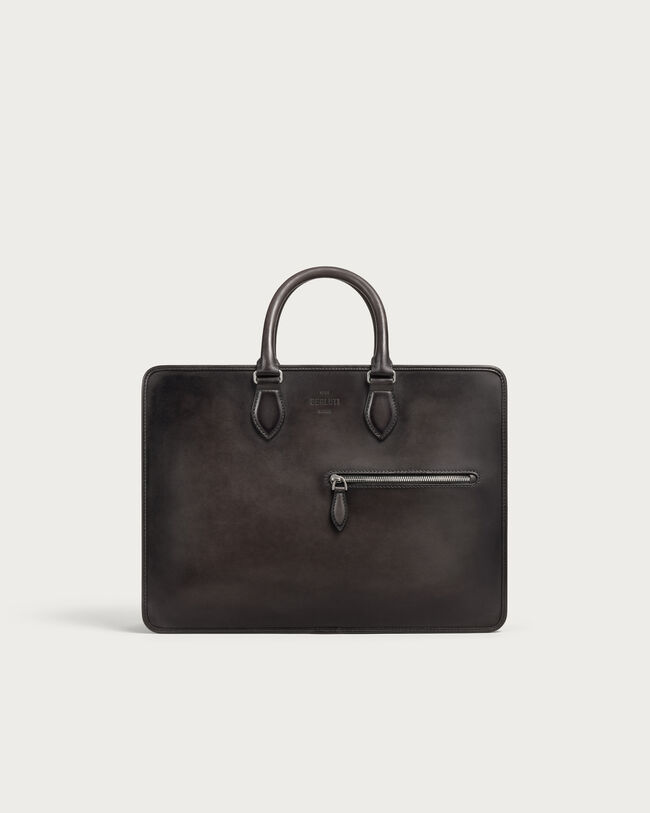 2 Jours Briefcase, Nero Grigio, hi-res
