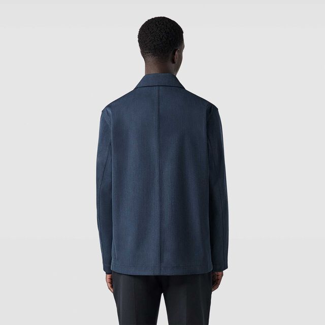 Two-Materials Charbonnier Jacket