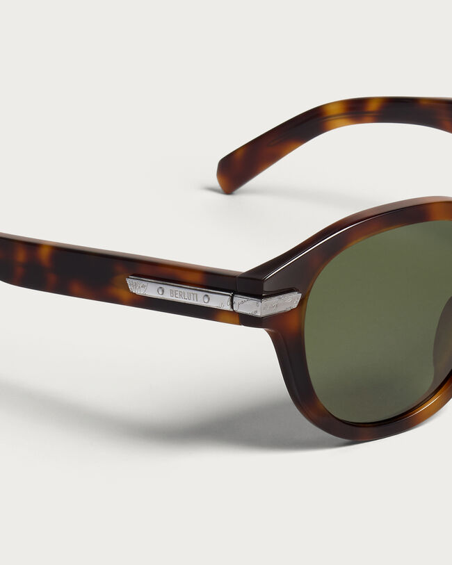 Sunrise Sunglasses, Dark Havana & Solid Green, hi-res